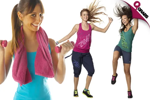 From QR300 Dance with Zumba Sessions OR for QR425 Get a Month of Circuit Training! (Up to QR750/QR850 Value)